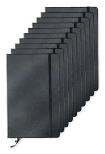 Pack mit 100 GiftRetail MO1804 - ARCONOT DIN A5 Notizbuch