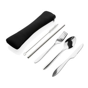 XD Collection P269.63 - 4-teiliges wiederverwendbares Besteckset aus Edelstahl
