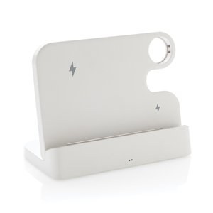 XD Collection P308.61 - Joltz RCS recycelter Kunststoff Dual 15W Ladegerät mit iWatch-Steckplatz