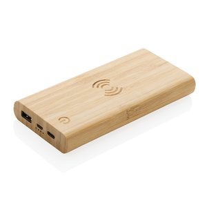 XD Collection P322.35 - Bamboo 8.000 mAh 5W kabellose Powerbank