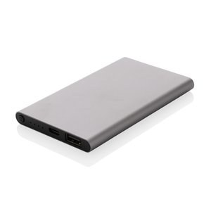 XD Collection P322.42 - RCS recyceltes Plastik/Aluminium 4000mAh Powerbank mit Typ C