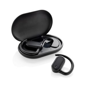 XD Collection P331.10 - Fitsound RCS TWS-Ohrhörer aus recyceltem Kunststoff mit offenem Ohr Design