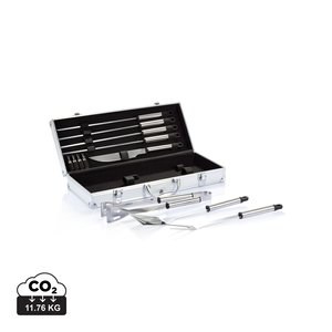 XD Collection P422.18 - 12-teiliges Grillset im Aluminiumkoffer