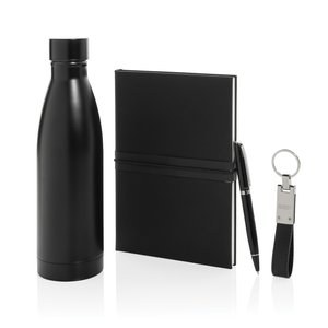 Swiss Peak P774.68 - Swiss Peak RCS deluxe business gift set w/ water bottle