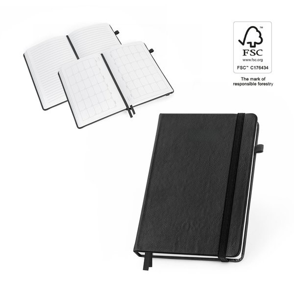 Notizbuch aus wasserbasiertem PU mit integriertem Monatsplanung und linierten Seiten - Egotier 93669